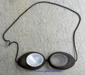 k.u.k. Splitterschutzbrille - Luftfahrtruppe und Gebirgstruppe!