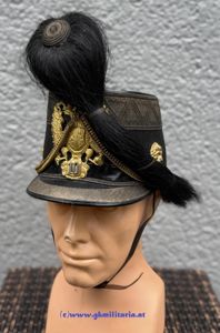 k.u.k. Tschako Artillierie für Subalternoffiziere!!