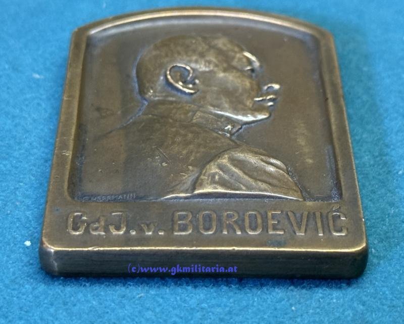 gr. k.u.k. Plakette General Boroevic/Isonzo-Armee 1915!! — image 3