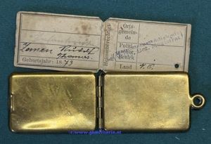 k.u.k. Legitimation Infanterist Rudolf Zemen - k.u.k. Landsturm-Territorial-Bataillon Nr. 11 …