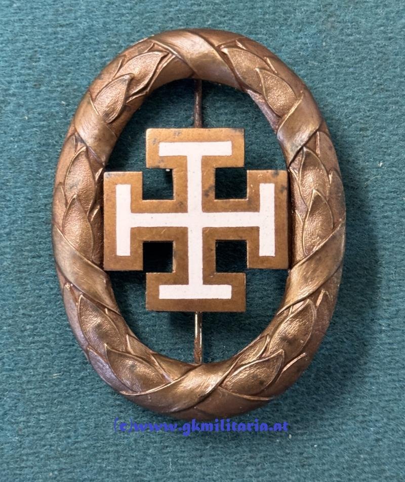 ÖSTERREICH - 1. REPUBLIK UND BUNDESSTAAT - Bronzenes Ehrenzeichen der Vaterländischen Front 2. Klasse im Etui! — image 4