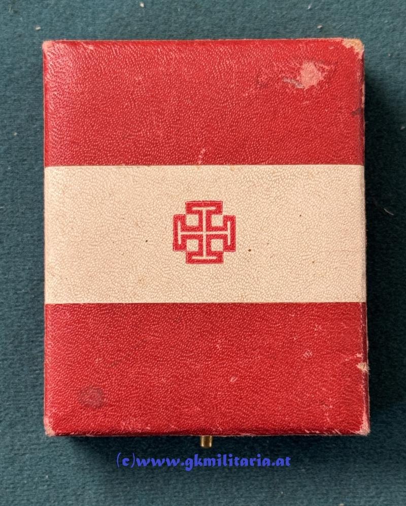 ÖSTERREICH - 1. REPUBLIK UND BUNDESSTAAT - Bronzenes Ehrenzeichen der Vaterländischen Front 2. Klasse im Etui! — image 6