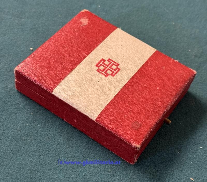 ÖSTERREICH - 1. REPUBLIK UND BUNDESSTAAT - Bronzenes Ehrenzeichen der Vaterländischen Front 2. Klasse im Etui! — image 7