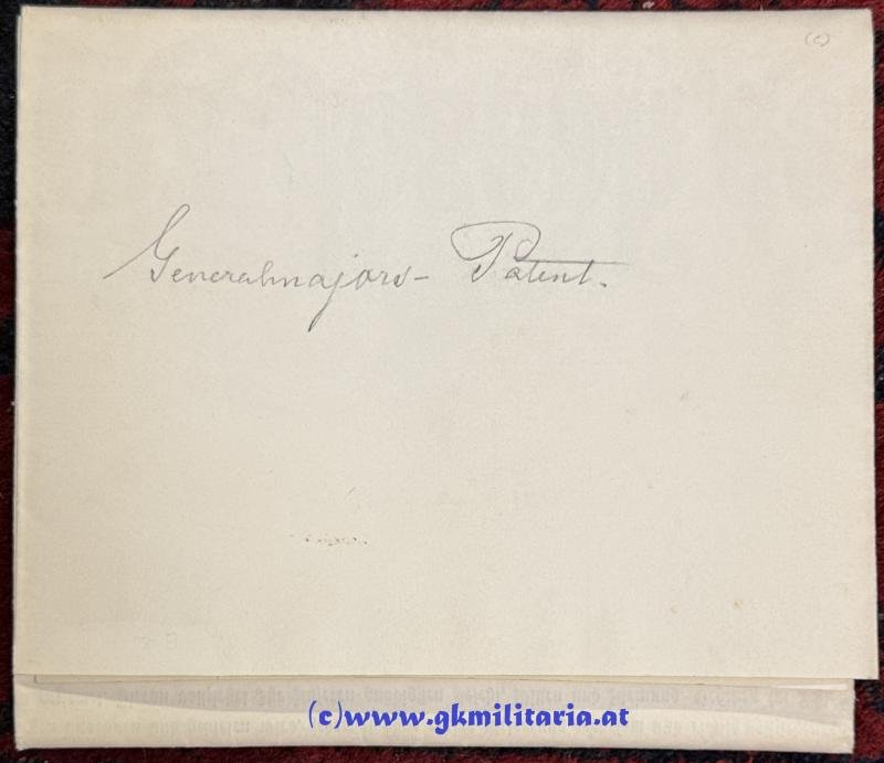 k.u.k. Generalmajor-Patent Heinrich Ivanossich von Küstenfeld - im Otocaner Infanterieregiment Graf Jellacic Nr. 79 - Kmdt. Infanterie-Brigade!! — image 4