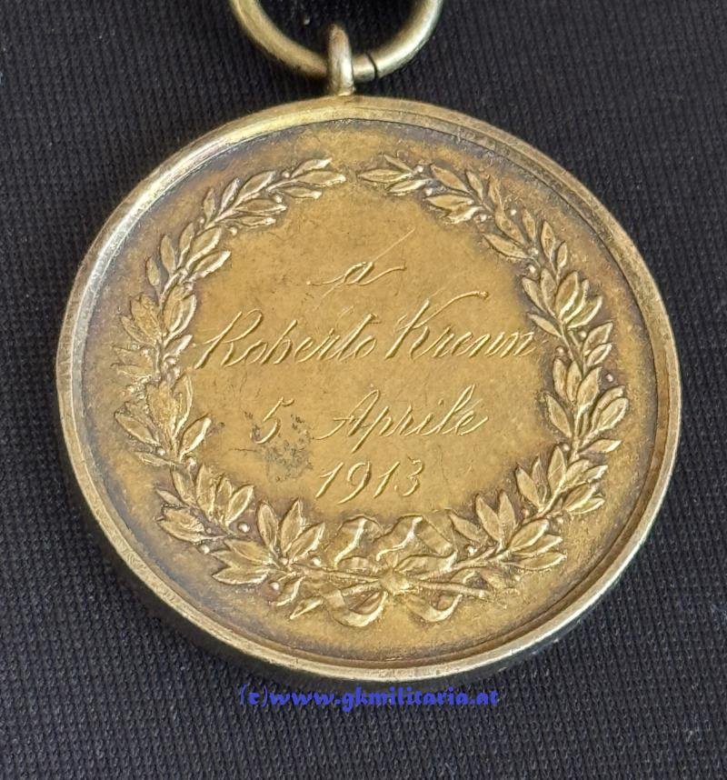 Medaille Papst Pius X. - mit persönlicher Widmung 1913!! — image 5