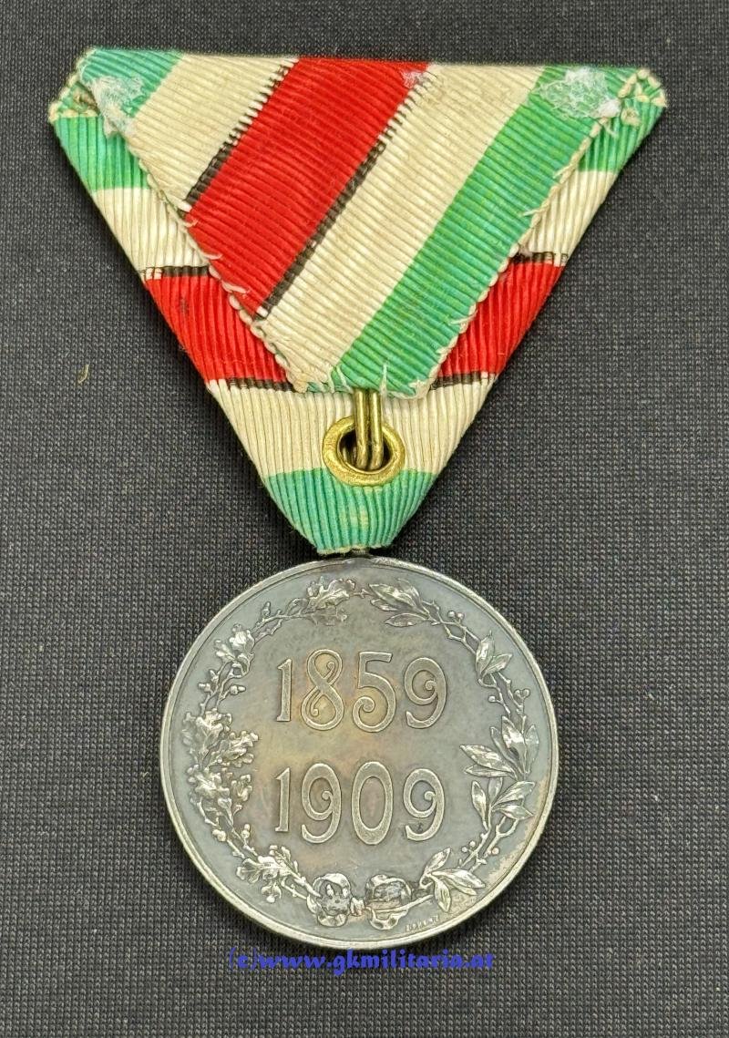 Denkmünze an die Tiroler Landesverteidigung vom Jahre 1859-1909 - Sehr Selten!! — image 4