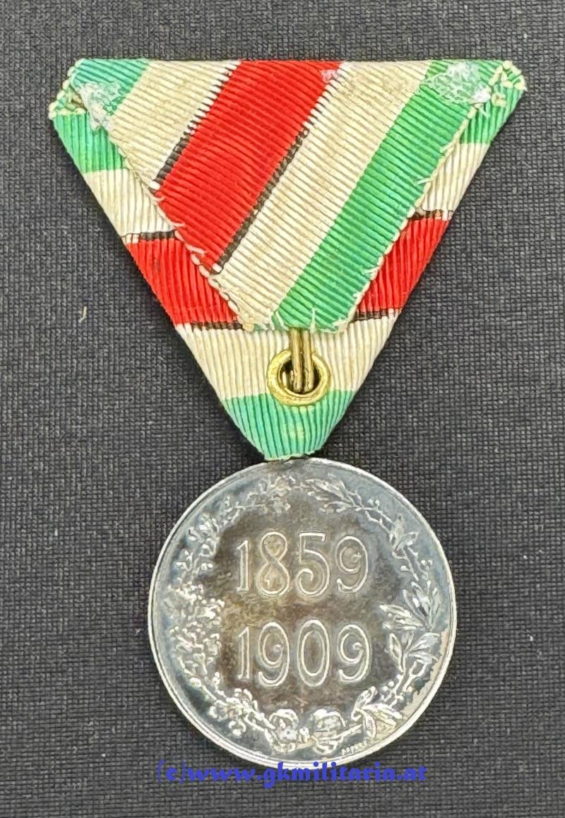 Denkmünze an die Tiroler Landesverteidigung vom Jahre 1859-1909 - Sehr Selten!! — image 5