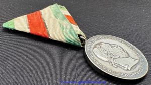 Denkmünze an die Tiroler Landesverteidigung vom Jahre 1859-1909 - Sehr …