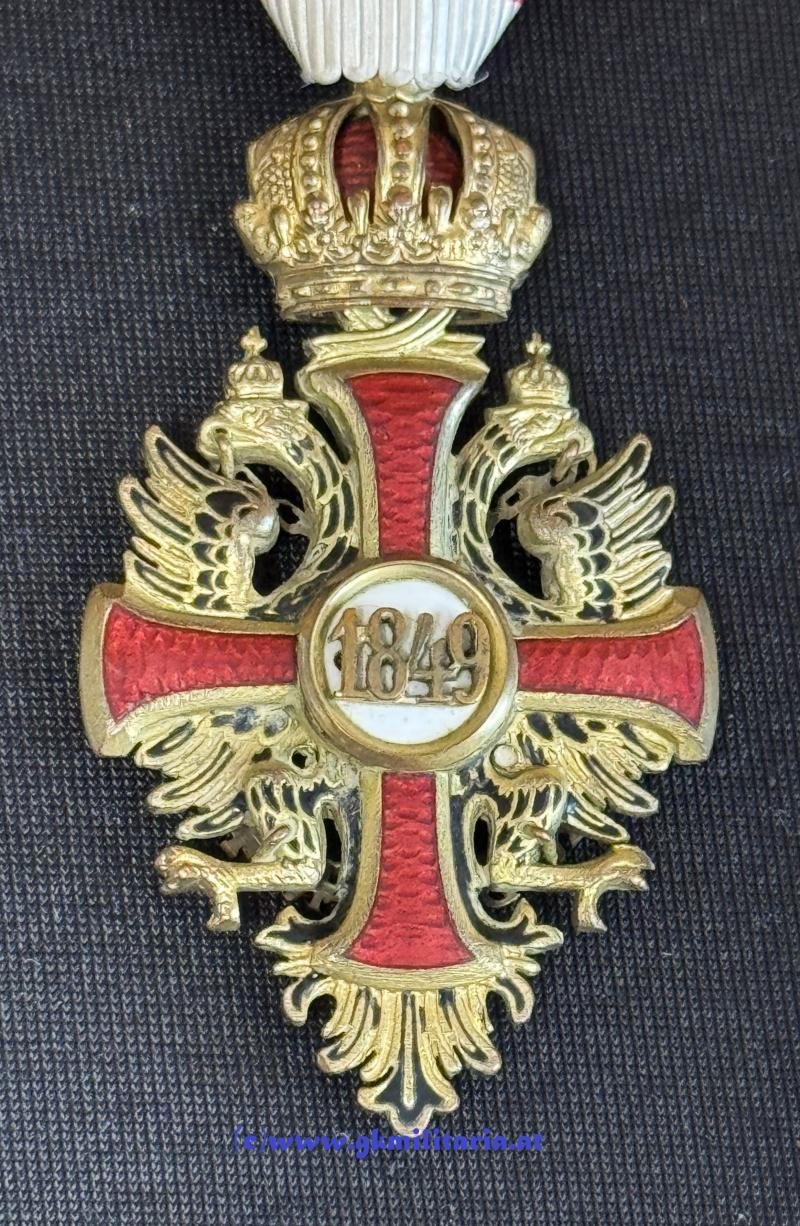 k.u.k. Ritterkreuz Franz Joseph-Orden !! - BÖHM, WIEN!! TOP! — image 5