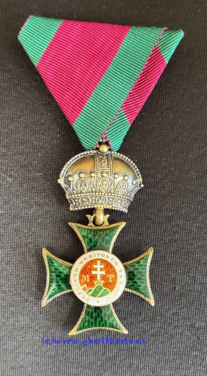 kuk Ritterkreuz St. Stephansorden!! - Hersteller C.F. Rothe!! — image 2