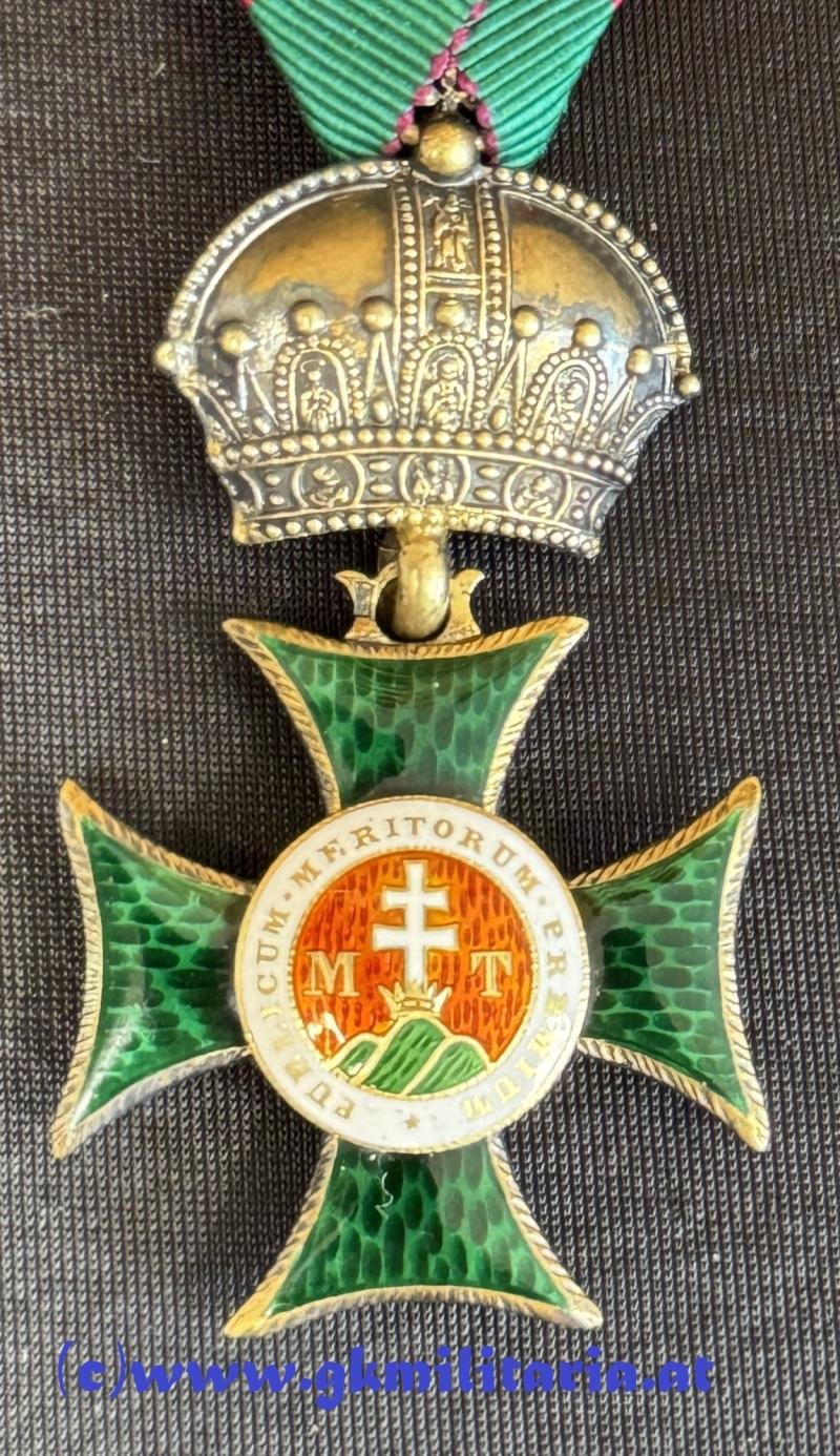 kuk Ritterkreuz St. Stephansorden!! - Hersteller C.F. Rothe!! — image 3