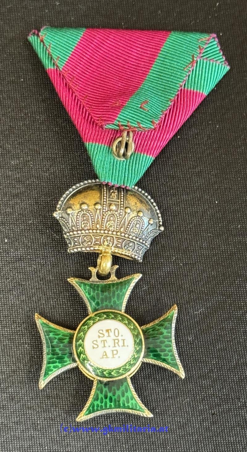 kuk Ritterkreuz St. Stephansorden!! - Hersteller C.F. Rothe!! — image 4