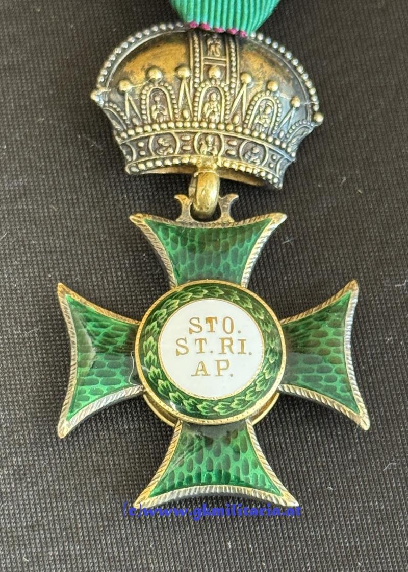 kuk Ritterkreuz St. Stephansorden!! - Hersteller C.F. Rothe!! — image 5