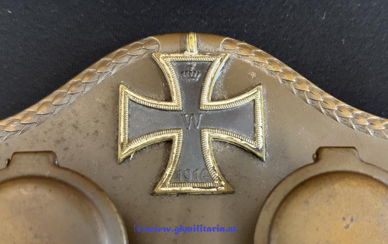 Patriotische Schreibtischgarnitur 'Eisernes Kreuz 1914' !! — image 2