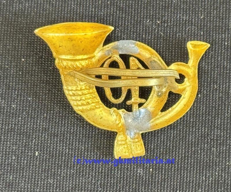 k.k. Jägerhorn für die Feldkappe der Kopaljäger/Feldjäger Nr. 10!! — image 2