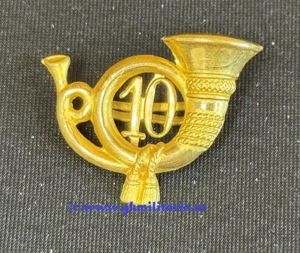 k.k. Jägerhorn für die Feldkappe der Kopaljäger/Feldjäger Nr. 10!!