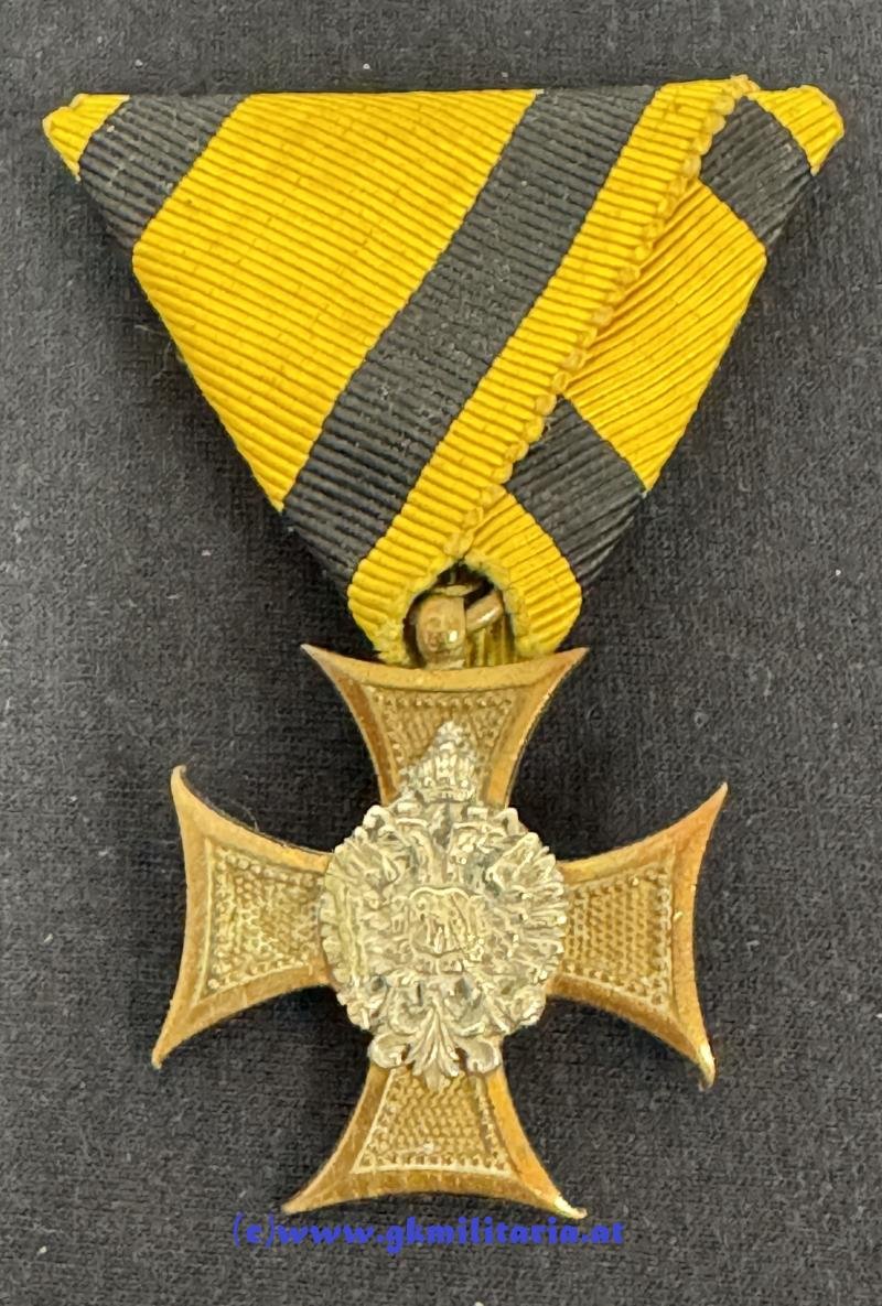 k.u.k. Militärdienstzeichen f. Offiziere 1. Klasse 25 Jahre!! — image 2