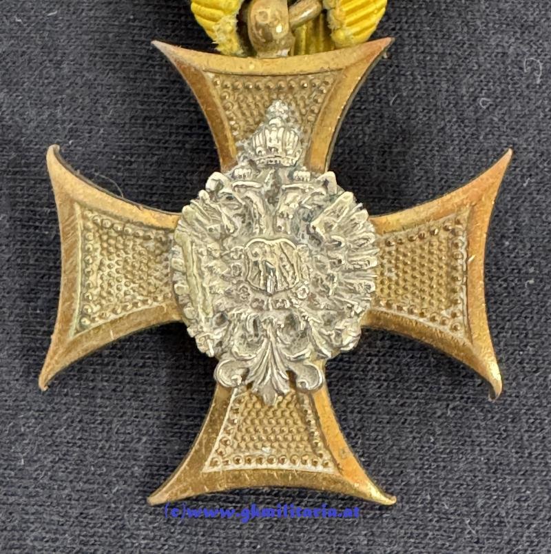 k.u.k. Militärdienstzeichen f. Offiziere 1. Klasse 25 Jahre!! — image 3