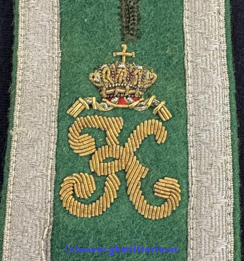 k.k. Landesschützen/Kaiserschützen - Schulterklappen für Oberoffiziere! — image 4