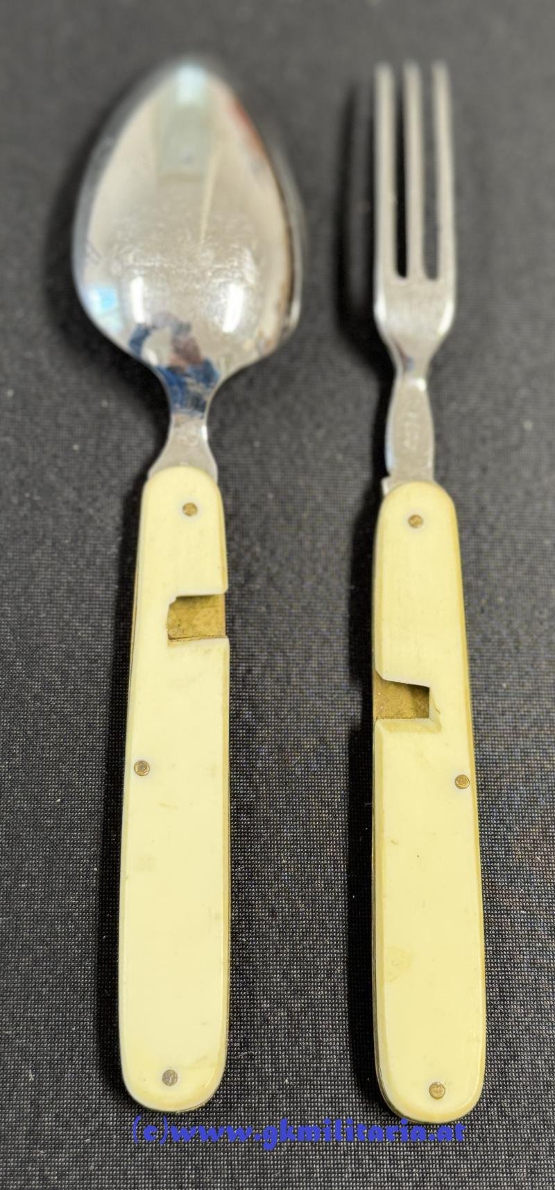Essbesteck für k.u.k. Offiziere! - Löffel u. Gabel!! — image 2