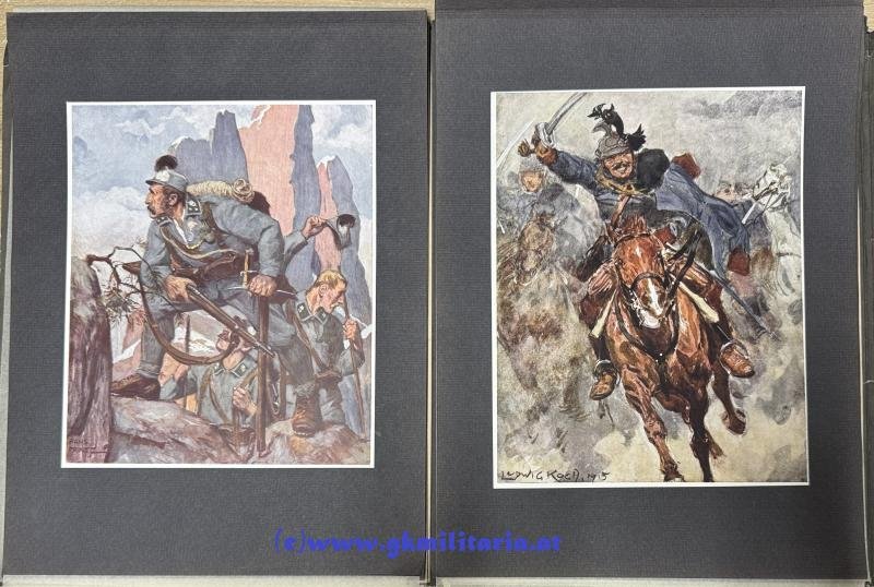 Habsburgs Mauern Künstlermappe der 'Muskete' - 12 Kunstblätter!! — image 10