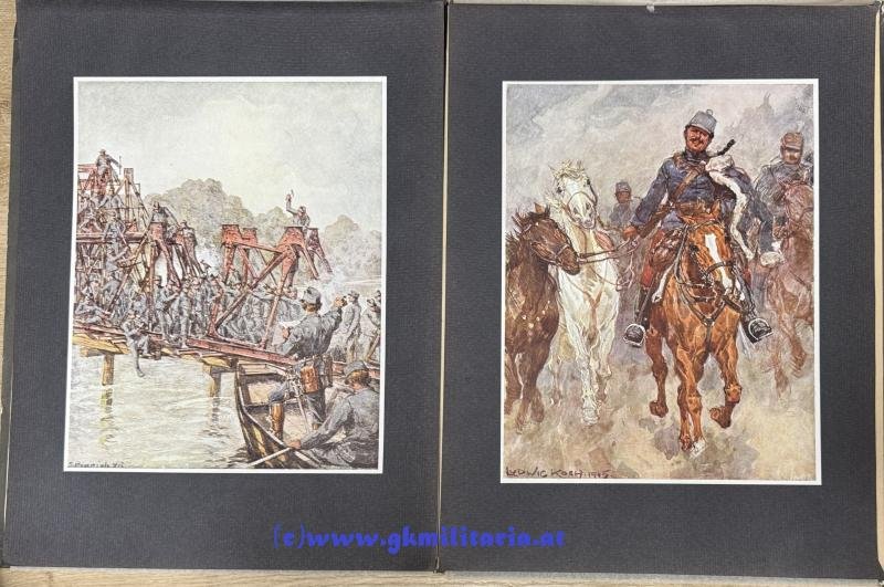 Habsburgs Mauern Künstlermappe der 'Muskete' - 12 Kunstblätter!! — image 6