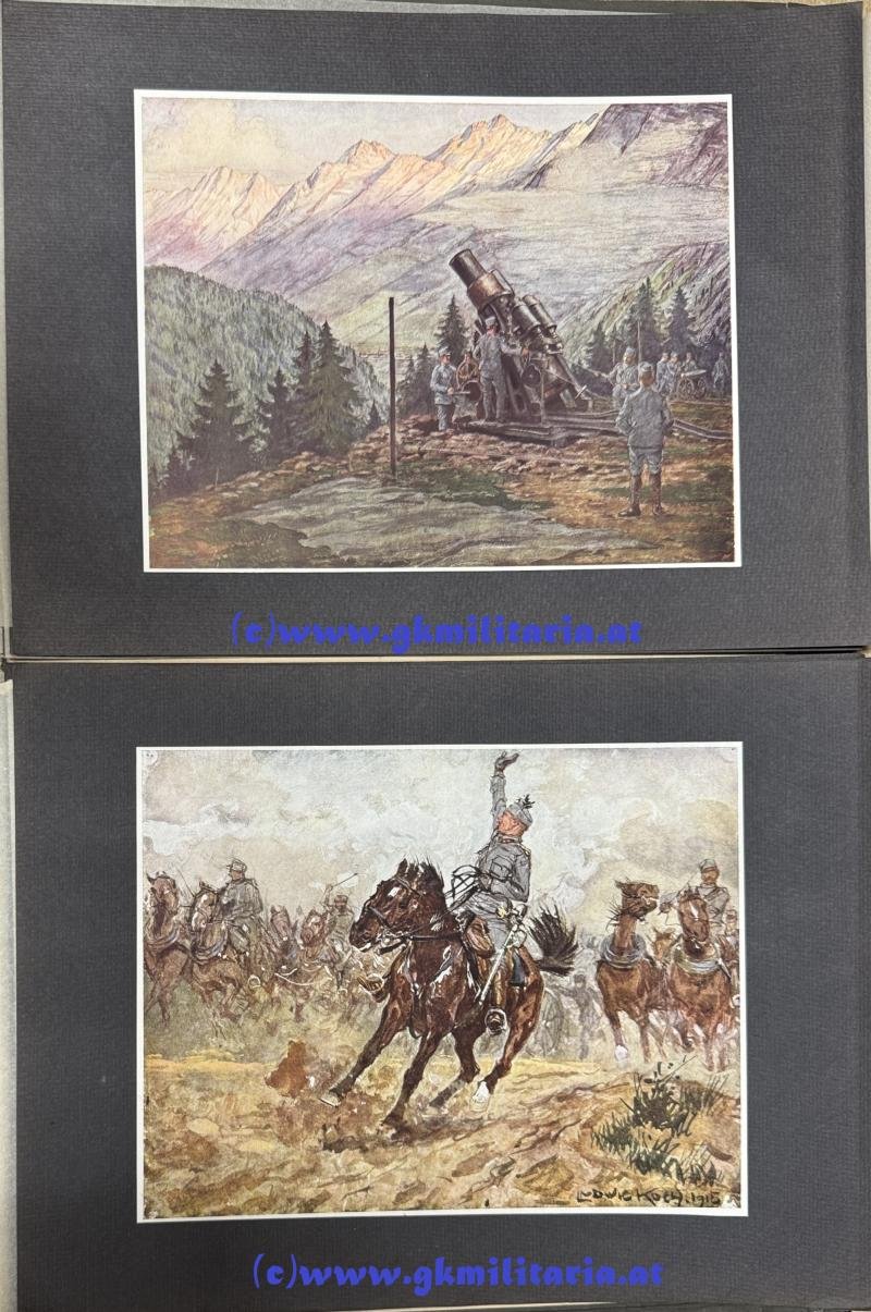Habsburgs Mauern Künstlermappe der 'Muskete' - 12 Kunstblätter!! — image 9