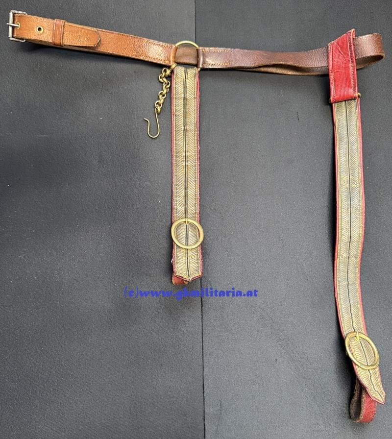 k.u.k. Säbelgehänge für Offiziere!! — image 2