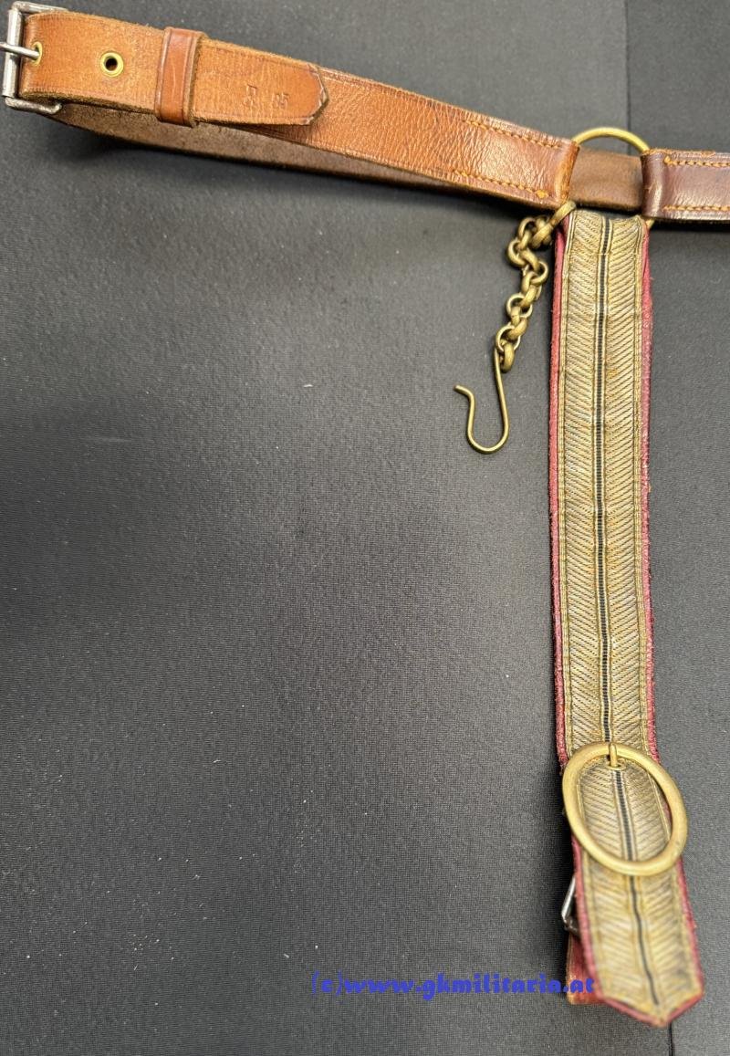 k.u.k. Säbelgehänge für Offiziere!! — image 3