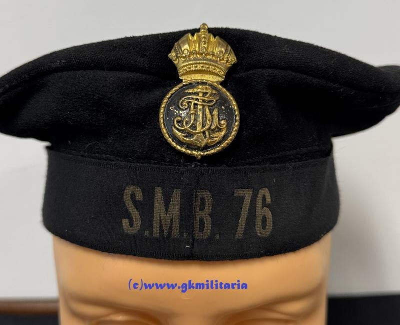 k.u.k. Matrosenkappe - S.M.B. 76 !! - Selten!! — image 2