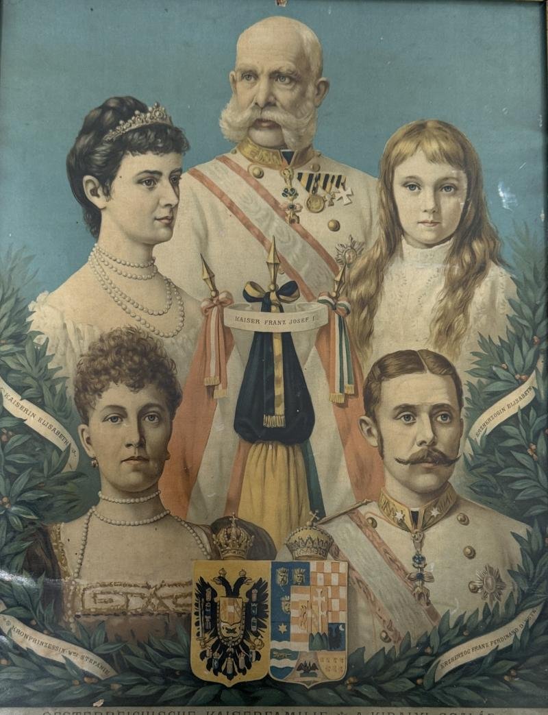 k.u.k,. Druck - 'Die kaiserliche Familie' !! — image 3