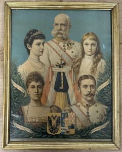 k.u.k,. Druck - 'Die kaiserliche Familie' !!