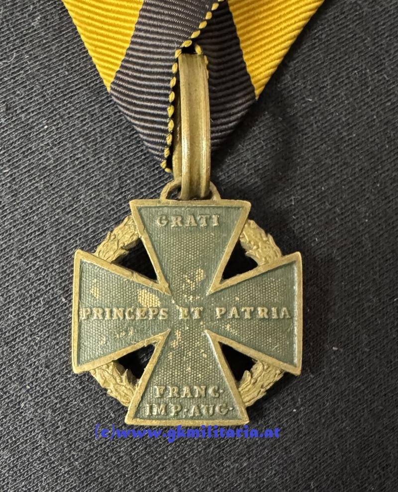 k.u.k. Armee-Kreuz 1813/1814 - Kaiser Franz I. !! — image 3
