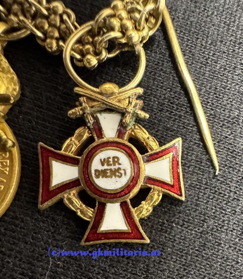 k.u.k. 5-teiliges Frackkettchen für Offiziere! — image 2