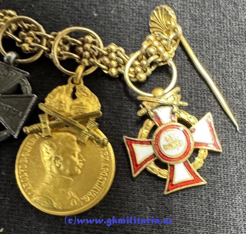 k.u.k. 5-teiliges Frackkettchen für Offiziere! — image 3