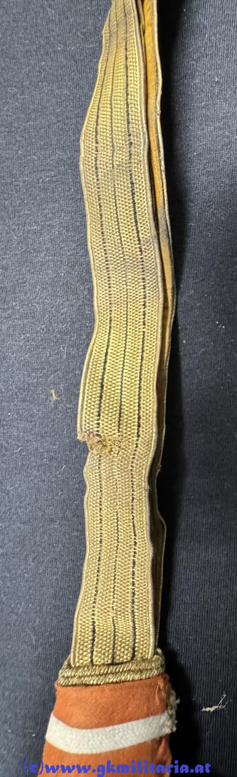 Portepee Säbel für Offiziere 'VOLKSWEHR' !! — image 4