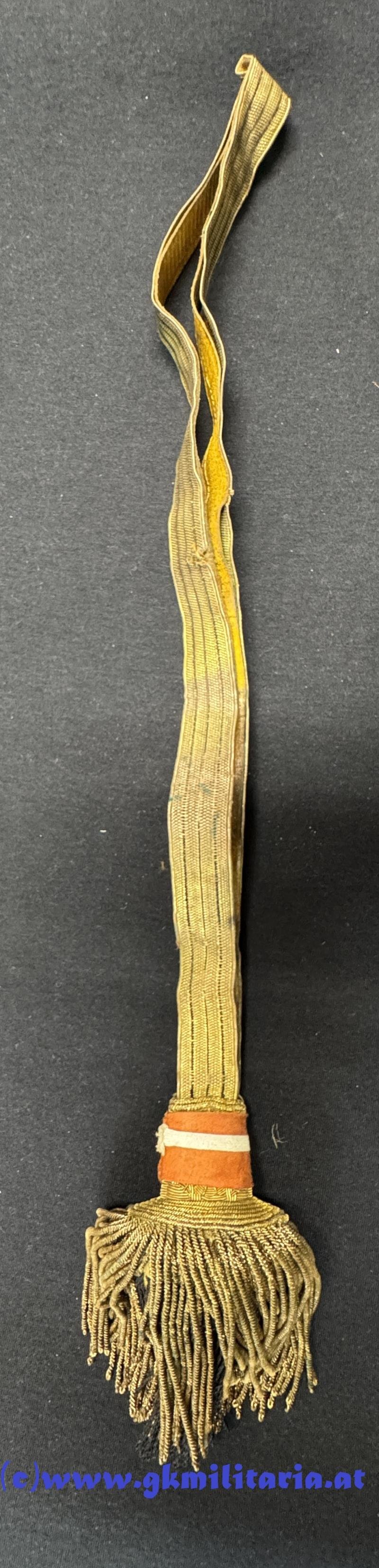 Portepee Säbel für Offiziere 'VOLKSWEHR' !! — image 5