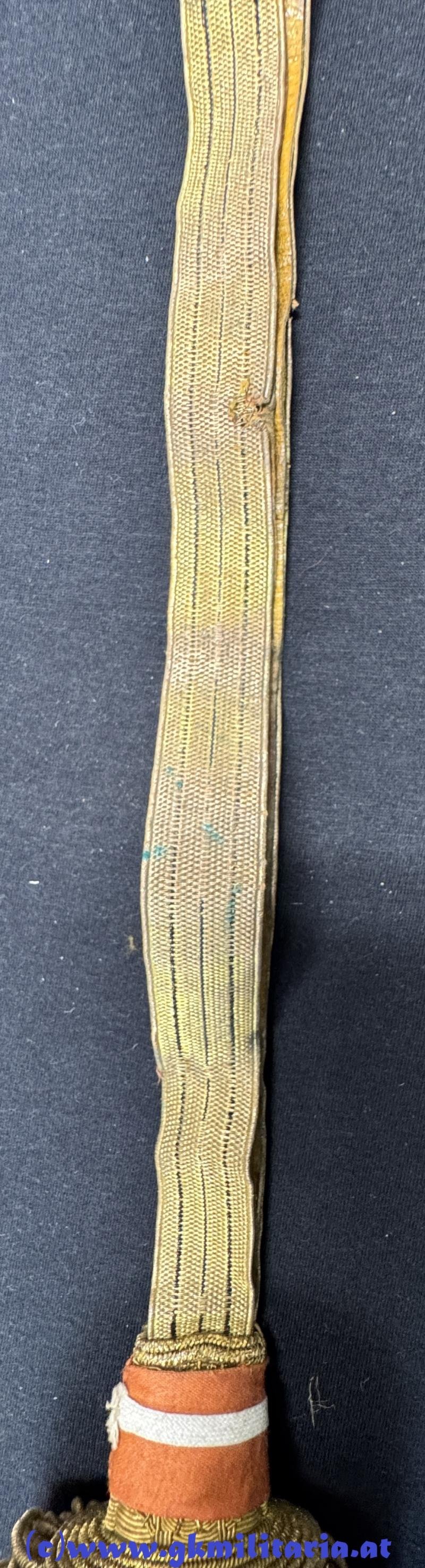 Portepee Säbel für Offiziere 'VOLKSWEHR' !! — image 6