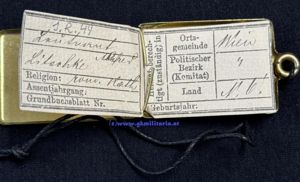 k.u.k. Legitimation Leutnant Alfred Litschke Inf. Reg. 49!!