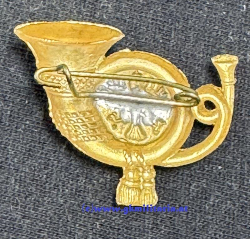 k.k. Jägerhorn für die Feldkappe der Tiroler Kaiserjäger! — image 2