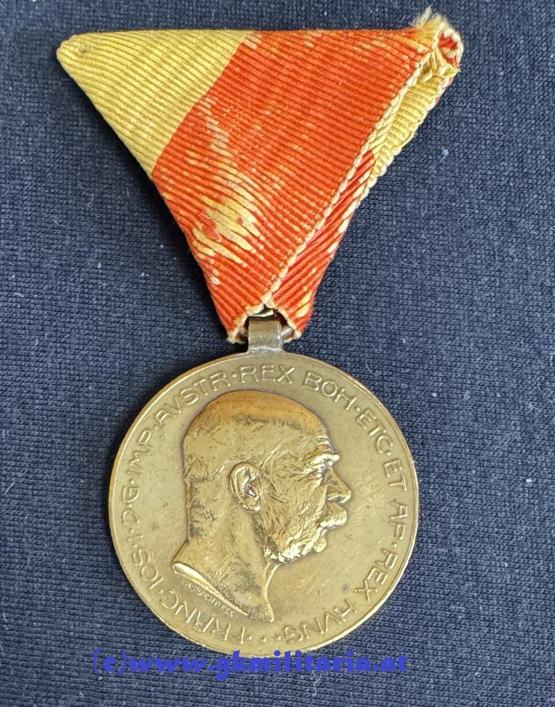 Bosnisch-Herzegowinische Erinnerungsmedaille 1909 - Bosnienmedaille!! — image 2