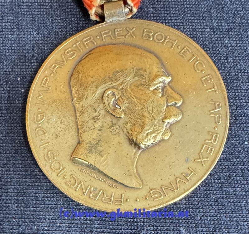 Bosnisch-Herzegowinische Erinnerungsmedaille 1909 - Bosnienmedaille!! — image 3