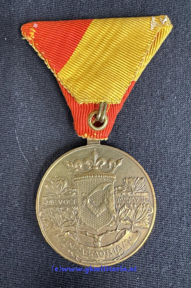 Bosnisch-Herzegowinische Erinnerungsmedaille 1909 - Bosnienmedaille!! — image 4