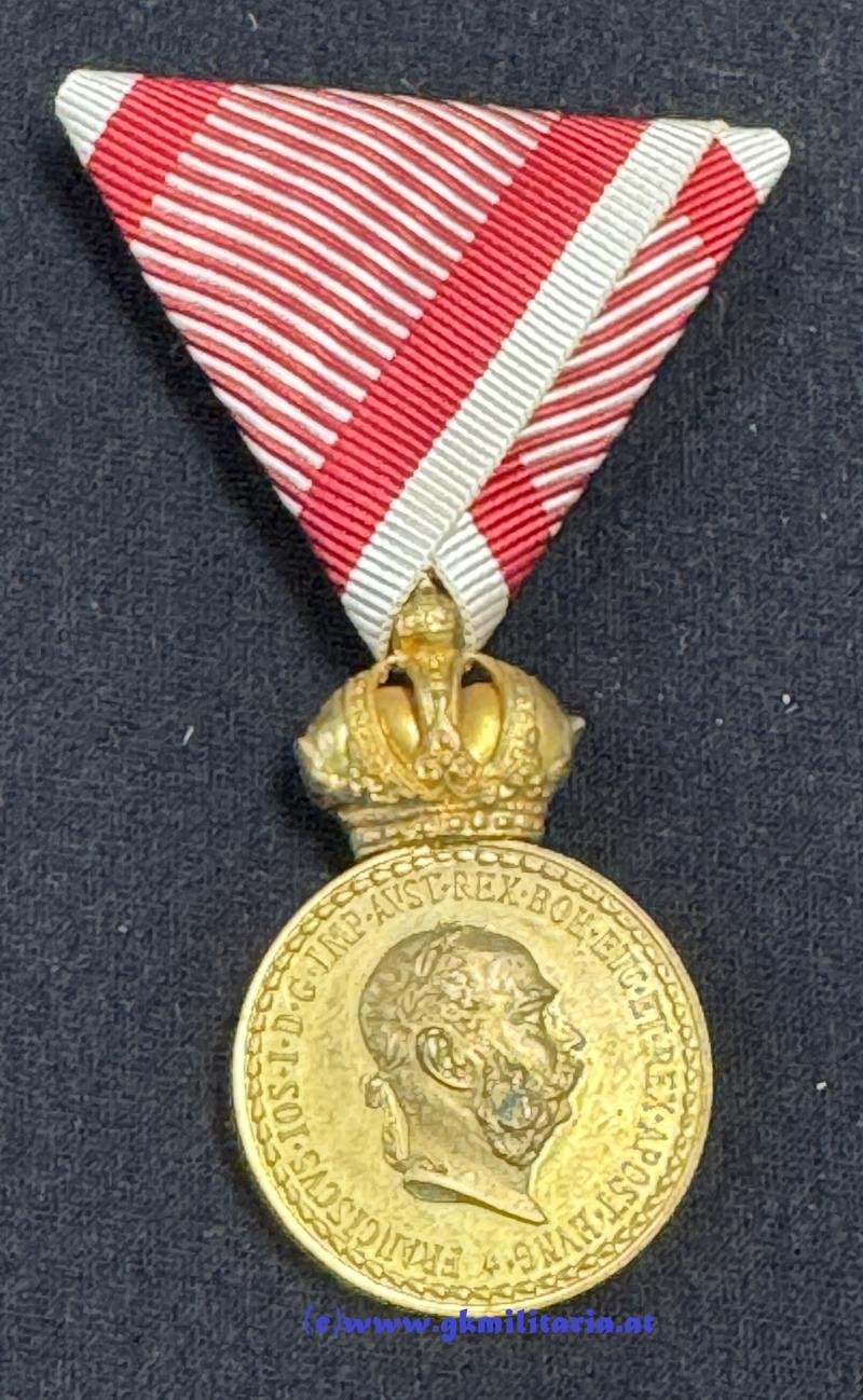 k.u.k. Bronzene Militärverdienstmedaille Kaiser Franz Josef I. !! — image 2