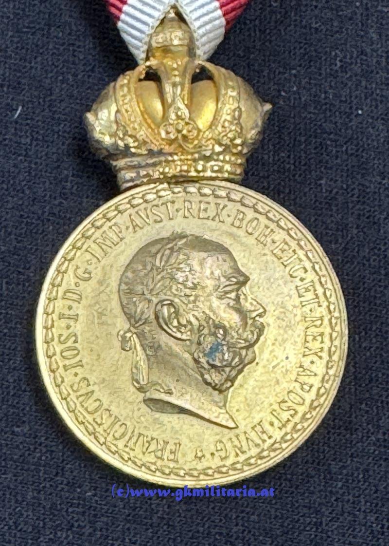 k.u.k. Bronzene Militärverdienstmedaille Kaiser Franz Josef I. !! — image 3