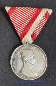 k.u.k. Silberne Tapferkeitsmedaille 1. Klasse Kaiser Karl I. !! - …