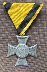 k.u.k. Militärdienstzeichen Mannschaft/Uoffz. VI Jahre!