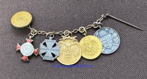 k.u.k. 5-teiliges Frackkettchen!!