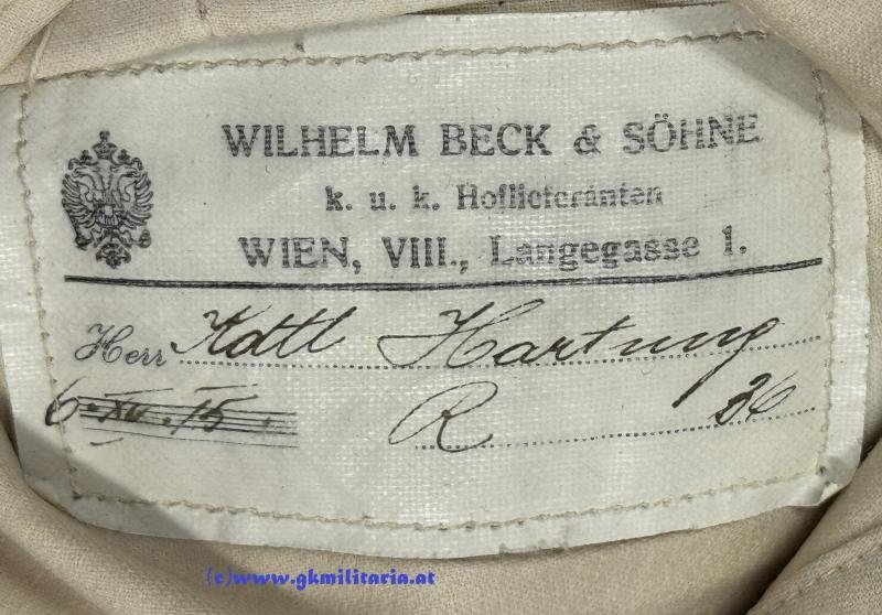 k.u.k. Rock Oberleutnant Artillerie Rudolf HARTUNG k.u.k. Gebirgs-Artillerieregiment Nr. 2!! — image 8