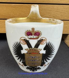 k.u.k. Kaffeetasse österreichischer Hochadel!! - 1850!!